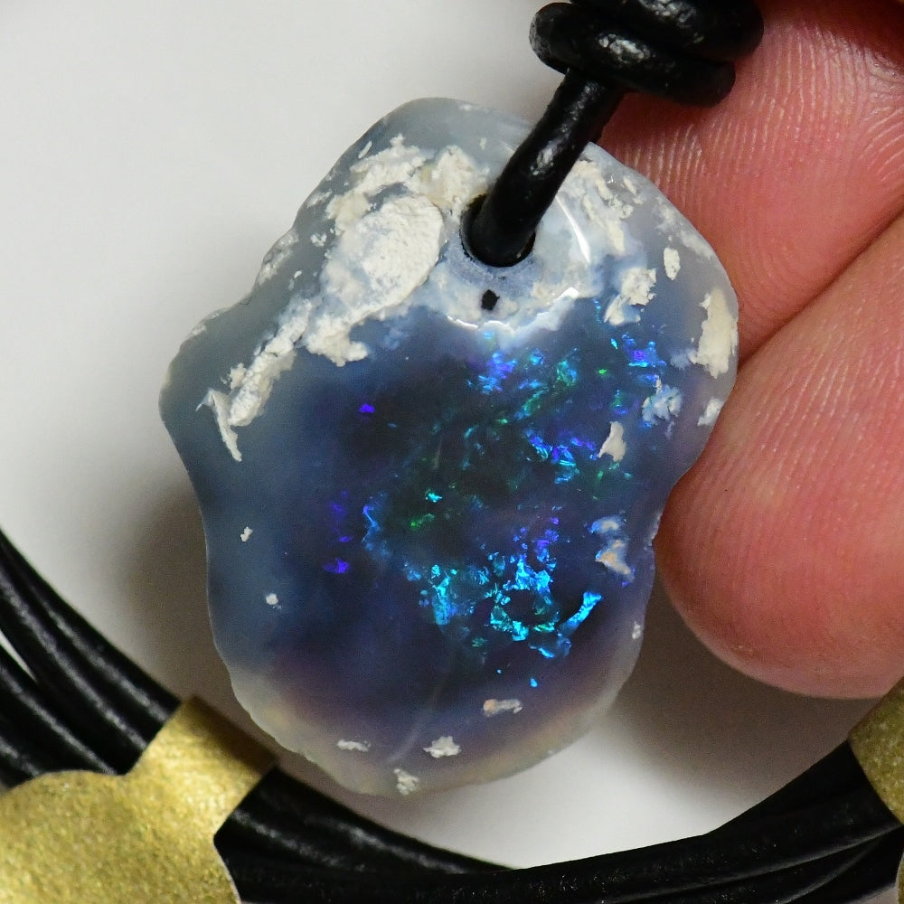 Dawn's Light Australian Opal Necklace | Pipe Opal Necklace | NIXIN